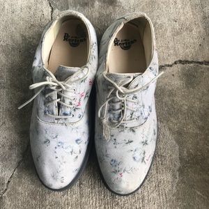Dr Martens Floral Shoes